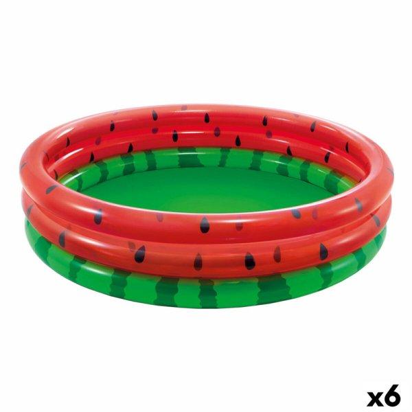 Felfújható gyerekmedence Intex Dinnye Gyűrűk 581 L 168 x 38 x 168 cm (6
egység)