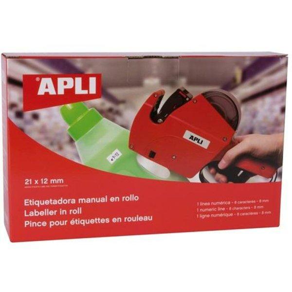 Kézi címkézőgép Apli 101418 Piros