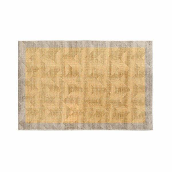 Szőnyeg DKD Home Decor Sárga Világos barna (120 x 180 x 0,7 cm)