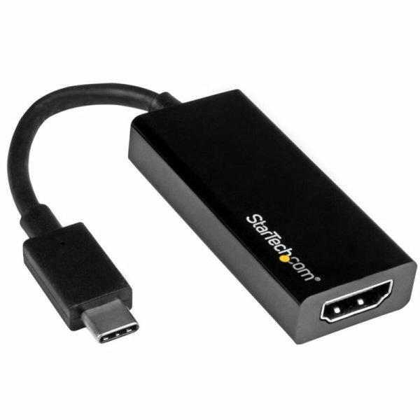USB C–HDMI Adapter Startech CDP2HD 4K Ultra HD Fekete