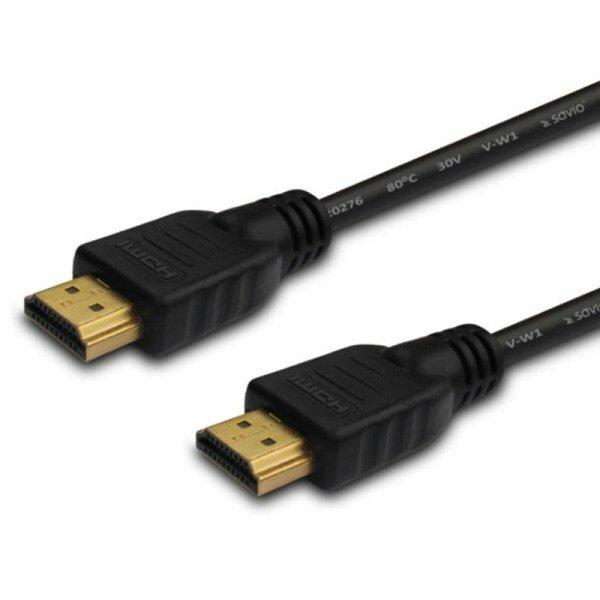 HDMI Kábel Savio CL-75 Fekete 20 m