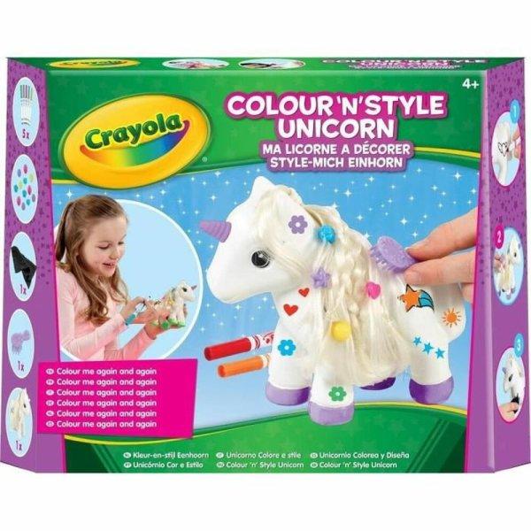 Kézműves játék Crayola Decorate your Unicorn (FR) Piros Többszínű