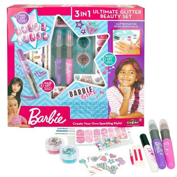 Szépségápolási szett Barbie Sparkling 2 x 13 x 2 cm 3 az 1