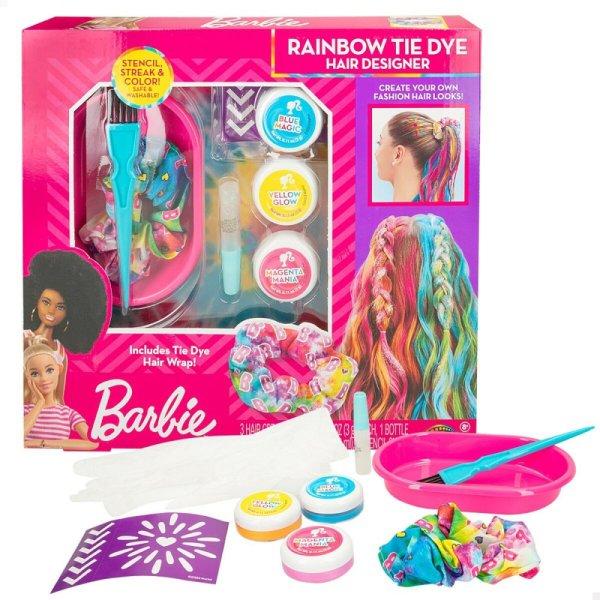 Fodrász Készlet Barbie Rainbow Tie 15,5 x 10,5 x 2,5 cm Haj kiemelésekkel
Többszínű