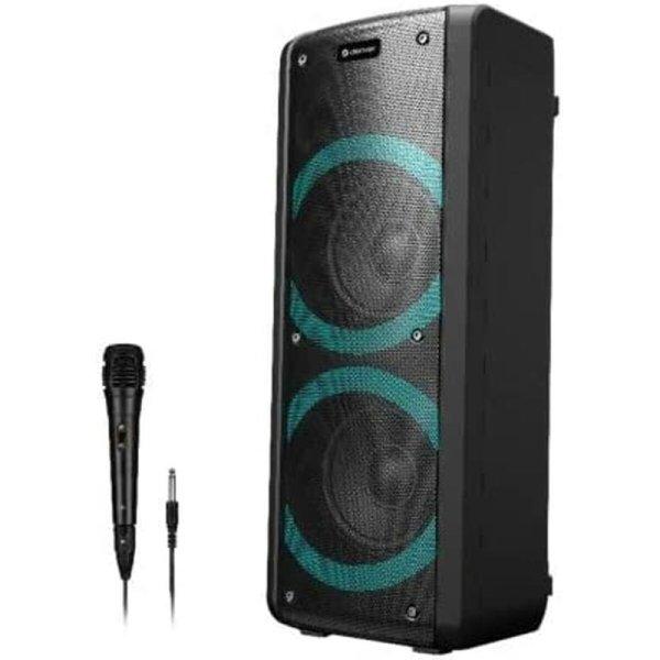 Bluetooth Hordozható Hangszóró Denver Electronics 6,5" Fekete 300 W