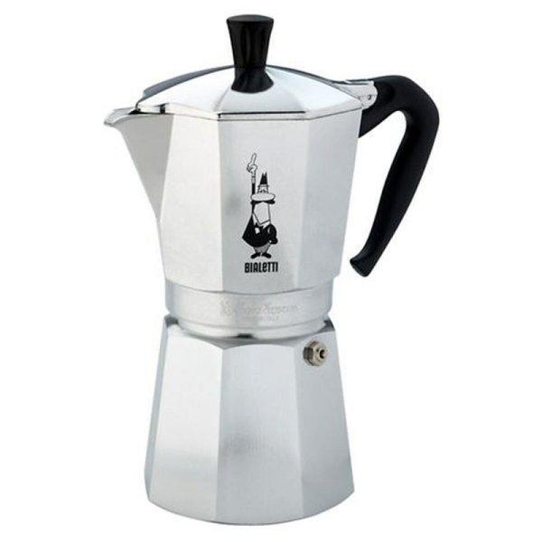 Kotyogós Kávéfőző Bialetti Moka Express Ezüst színű Alumínium 12
чаши за чай 0,75 L