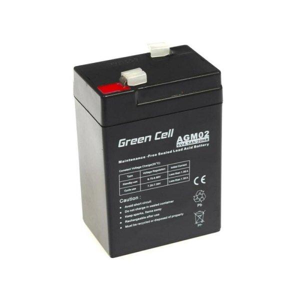 Akkumulátor a Szünetmentes Tápegység Green Cell AGM02 4,5 AH 6 V