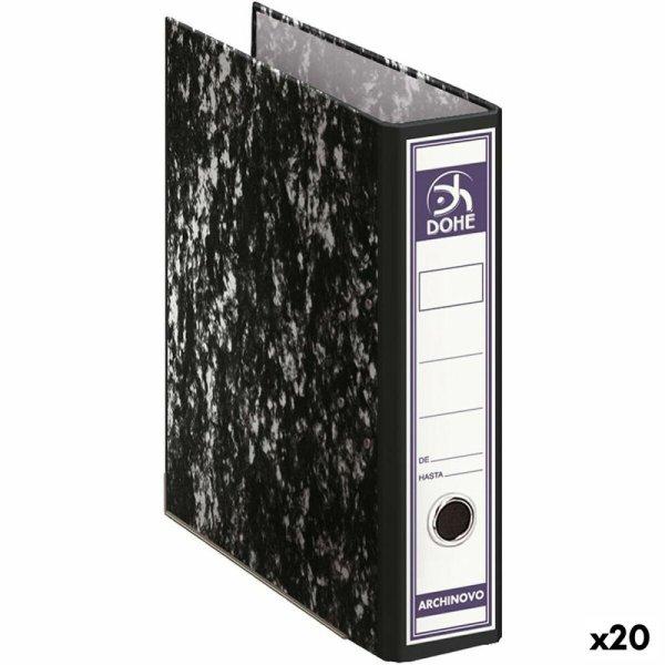 Iratrendező DOHE 28,2 x 31,8 x 7,5 cm Fekete (20 egység)