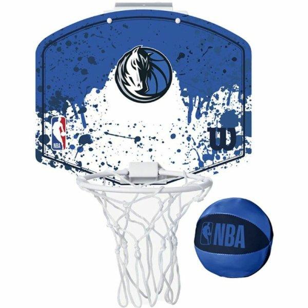 Palánk kosárlabdához Wilson Dallas Mavericks Mini Kék