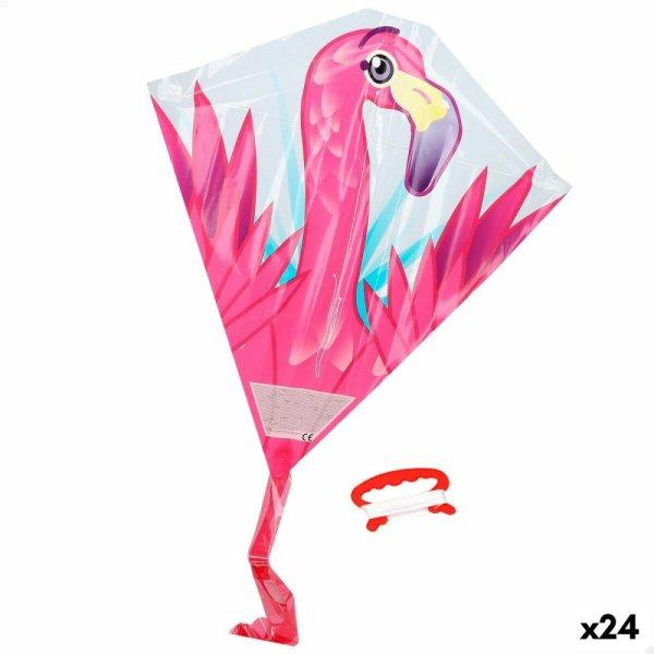 Sárkány Eolo Ready to fly rózsaszín flamingó 59 x 55 cm 24 egység