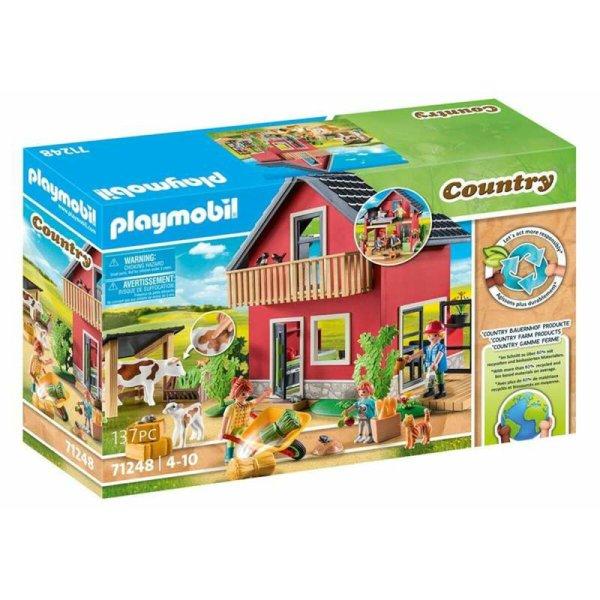 Playset Playmobil 71248 Country Furnished House with Barrow and Cow 137 Darabok
