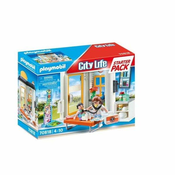 Playset Playmobil City Life gyerekek Orvos 70818 (57 pcs)