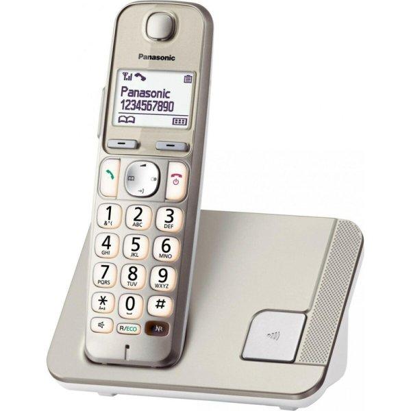 Vezetékes Telefon Panasonic KX-TGE 210 PDN Narancszín Monokróm