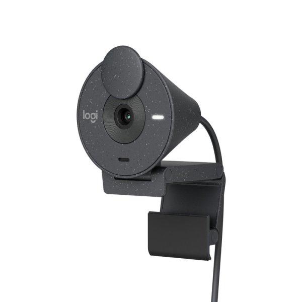 Webkamera Logitech Brio 300 Fekete
