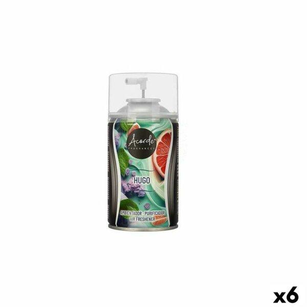 Légfrissítőt és Utántöltőt Hugo 250 ml Spray (6 egység)