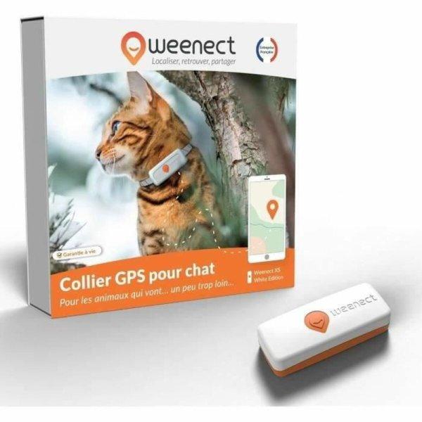 Elvesztés elleni Lokátor Weenect Weenect XS GPS Macska Fehér
