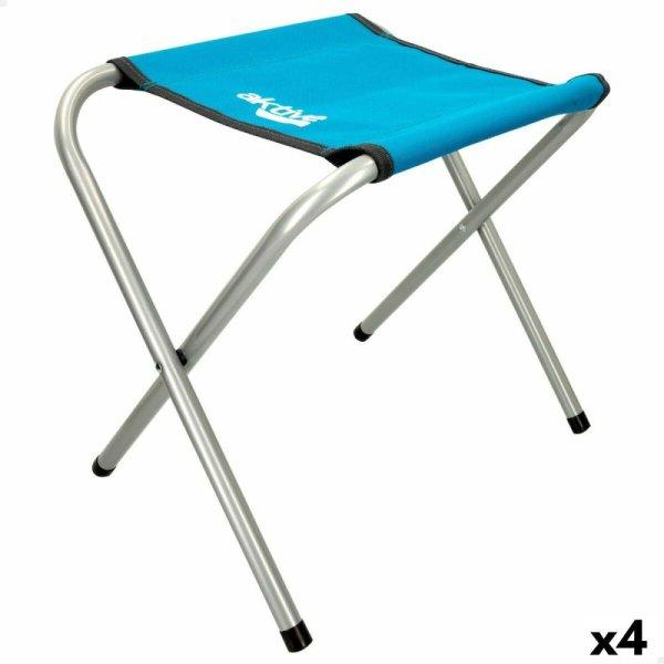 Összecsukható szék Aktive Kék Kemping 30 x 37 x 40 cm (4 egység)