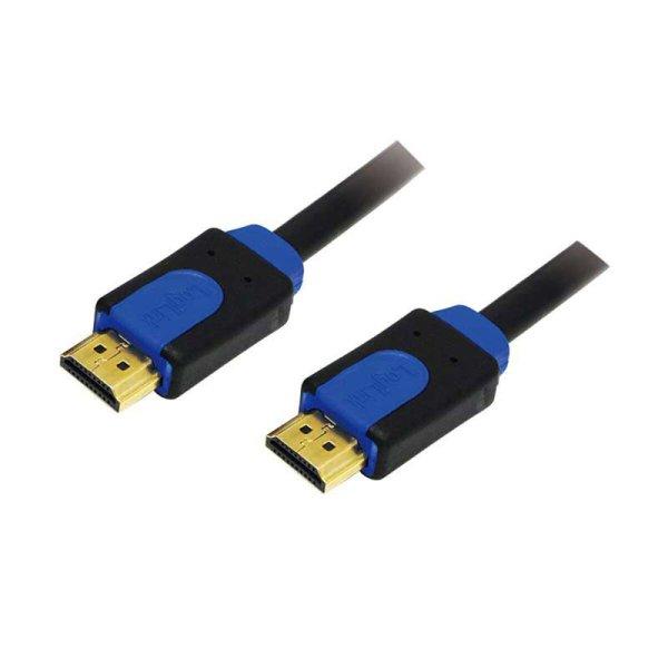 HDMI Kábel LogiLink CHB1102 2 m Kék/Fekete