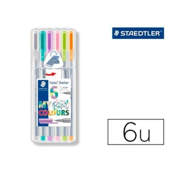 Marker tollkészlet Staedtler 334 SB6CS3 (6 egység)
