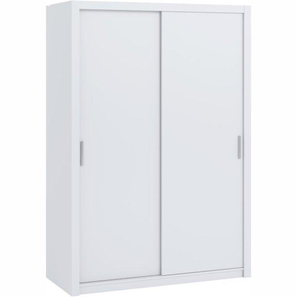 Tolóajtós szekrény 150 BONO BO08 - Fehér