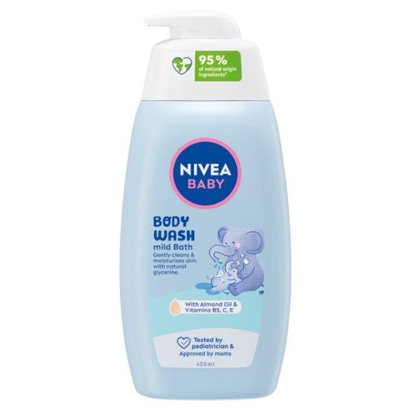 Nivea Zuhanyzselé a gyengéd fürdéshez Baby (Body Wash) 450
ml