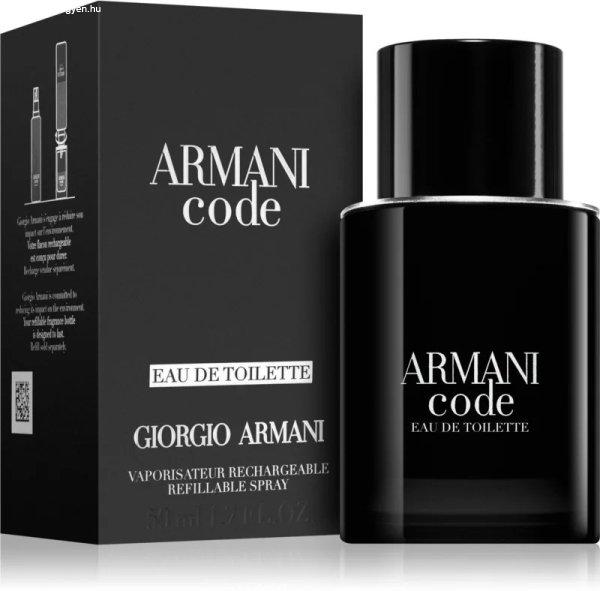 Giorgio Armani Code For Men (2023) - EDT (újratölthető) 50 ml