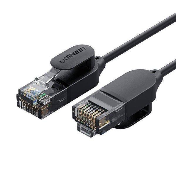 UGREEN NW122 Ethernet RJ45 hálózati kábel, Cat.6A, UTP, 10m (fekete)