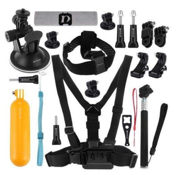 Accessories Puluz Ultimate Combo Kits for sports cameras PKT18 20 in 1