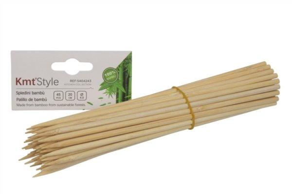 45 db vastag bambusz saslik pálcika