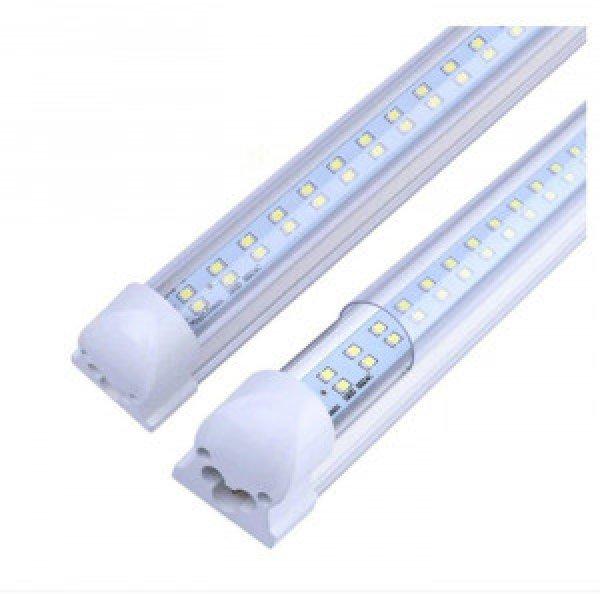 T8 LED fénycső, 120 cm hosszú, dupla soros - 30W - semleges fehér
