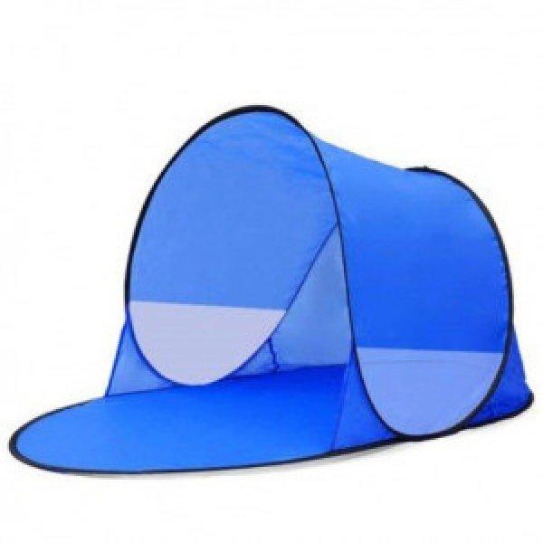 Egyszerűen felállítható Pop Up strandsátor kék színben