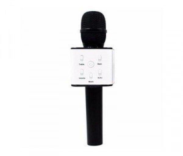 Bluetooth karaoke mikrofon, beépített hangszóróval és szabályzókkal
