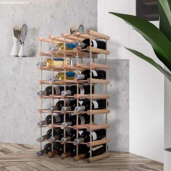 Fa bortartó állvány 40 palackhoz