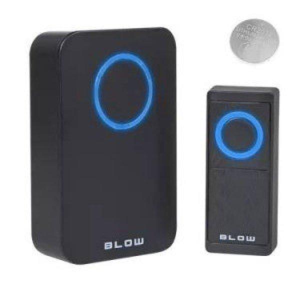 Blow vezeték nélküli digitális vízálló csengő - fekete