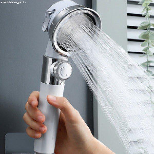 Víztakarékos zuhanyfej - ezüst