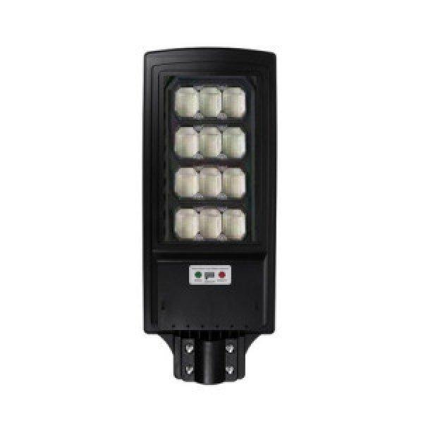 Napelemes utcai LED lámpa távirányítóval, mozgásérzékelővel 200W