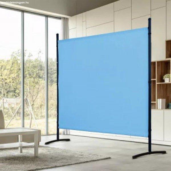 Szobaelválasztó - Beltéri és kültéri használatra,180 x 183 cm (kék)