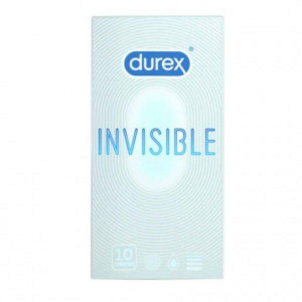 Durex Invisible Extra Thin - extra szenzitív óvszer (10db)