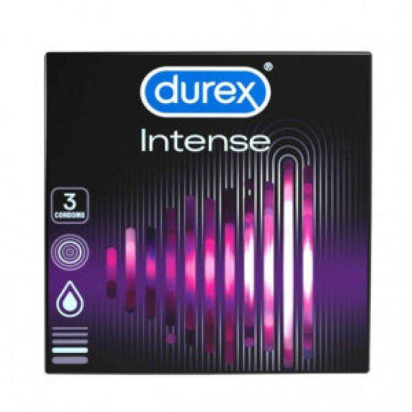 Durex Intense - bordázott és pontozott óvszer (3db)