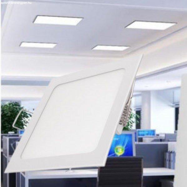 Négyzet LED panel / 24 W, 29,5 x 39,5 cm - hidegfehér - beépíthető