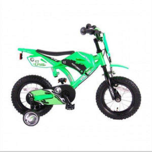 Volare gyermek kerékpár zöld motoros megjelenésű 170720230076