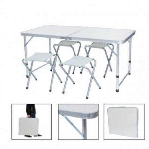 Kemping asztal 4 székkel HOP1001049