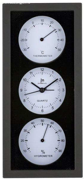 Lowell Fali-asztali óra hőmérővel és
páratartalom mérővel JA7071BN