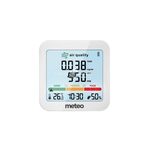 Időjárásállomás METEO SP88A - digitális hőmérő, időjárás
előrejelzés, szobahőmérséklet, napkelte-napnyugta, LCD kijelző