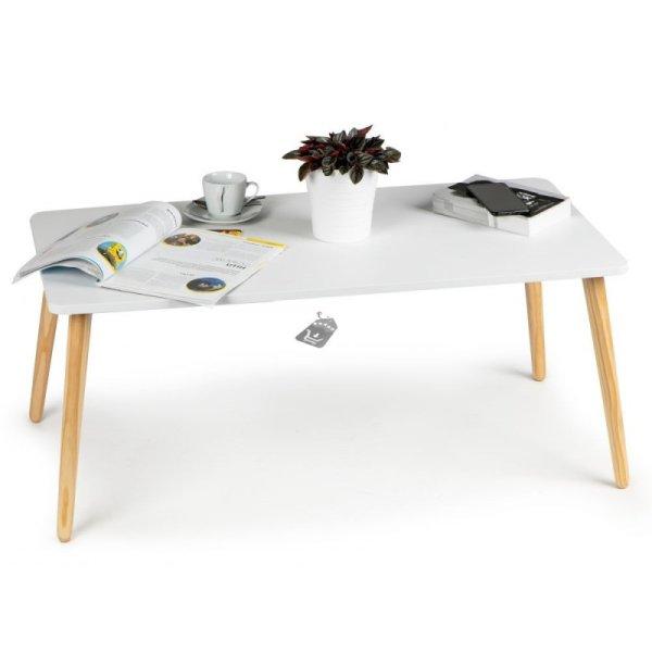 Stílusos skandináv kávézó asztal, 100 cm