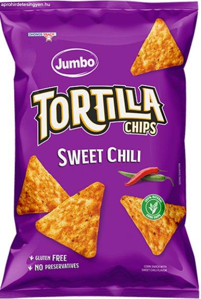 Jumbo tortilla chips sweet chili ízesítésű 100 g