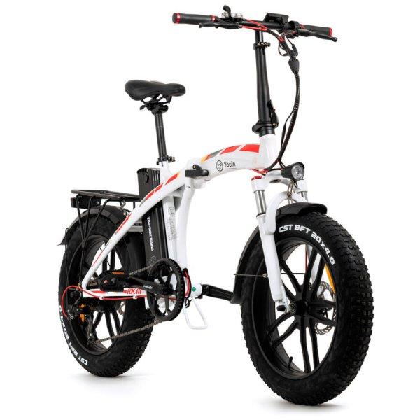 Elektromos kerékpár Youin BK1600W DUBAI Fehér 20" 25 km/h
