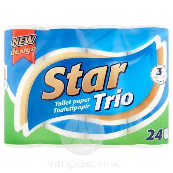 Star Toalettpapír Trio 3 rétegű 24 teker