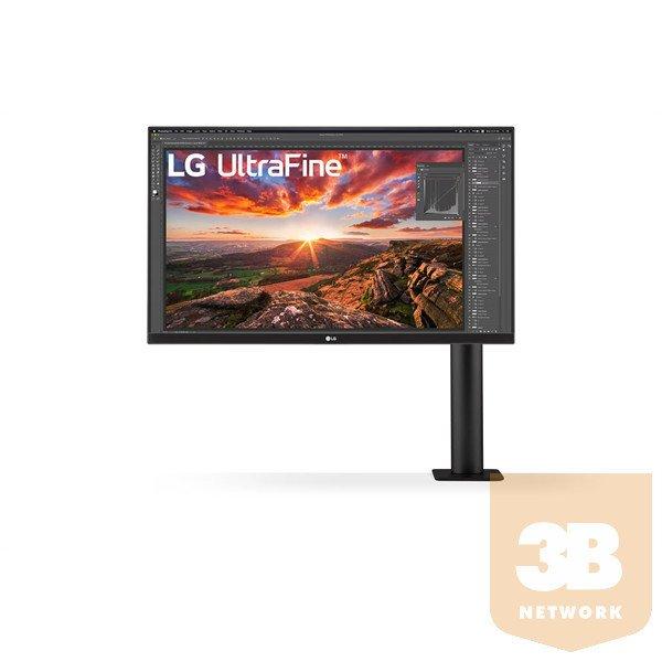 LG IPS monitor 27" 27UN880P-B 3840x2160, 16:9, 350cd/m2, 5ms,
2xHDMI/DisplayPort/USB-C/2xUSB, Pivot, hangszóró