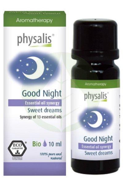 Good Night - Pihentető alvás illóolaj-keverék - bio - 10ml - Physalis